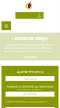 Mobile Screenshot of luontaistuntijat.fi